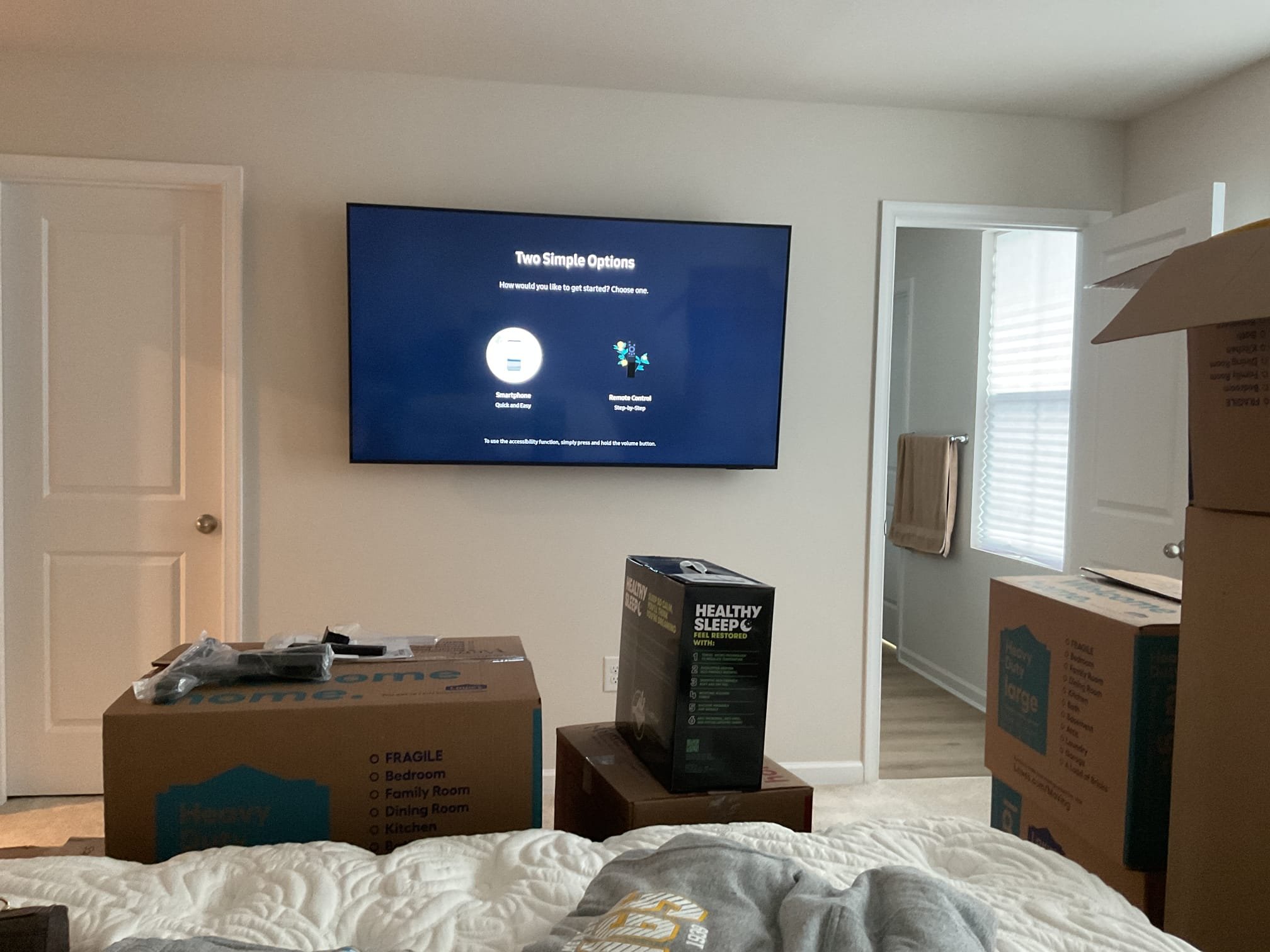 Project Spotlight: Sleek Wall-Mounted TVs with In-Wall Wiring in Lewes, Delaware